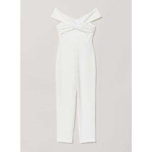 Off-the-shoulder jumpsuit